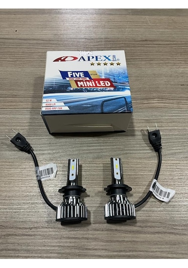 Apexi Five Star H7 Mini Led Xenon H7 Slım Led Şimşek Etkili