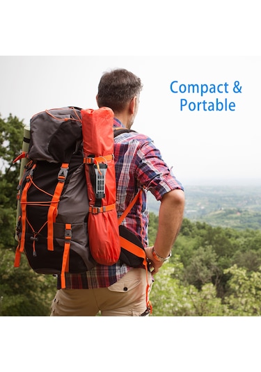 Teltree Kamp Işığı Seti: Şarj Edilebilir Led Fener, Taşınabilir Tripod Ve Aksesuarlar Dahil Siyah