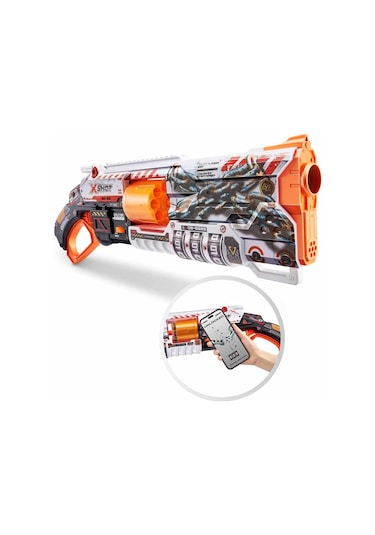 36606 X-shot Skins Lock Blaster 16 Mermili Sünger Dart Atan Silah 56 Cm -sunman