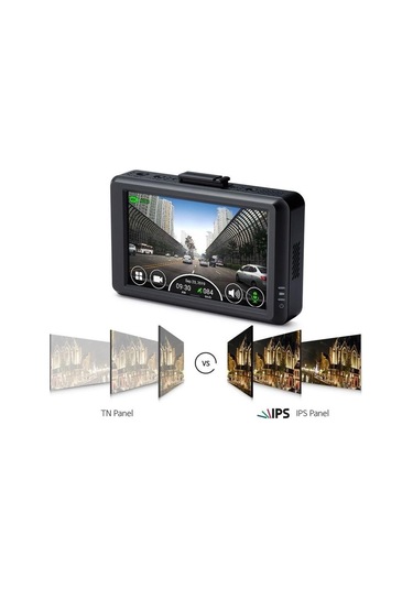 Finevu Lx2000 Full Hd 2 Kameralı Ips Güvenlik Kod Ekranlı Gps Araç Kamerası