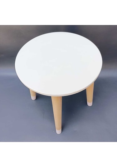 Na Neşeli Ahşap Ahşap Çocuk Taburesi. Çocuk Sandalyesi. Çalışma Masası .renkli Çocuk Odası Sehpa Çiçeklik Ev Dekoru Beyaz