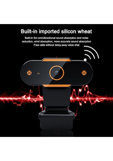 Padalink Web Kamerası Mikrofonlu 720p Manuel Odaklama, Bilgisayar İçin Dijital Video Görüntüleme Cihazı Diğer