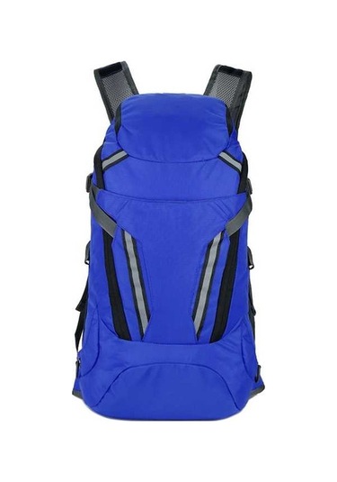 Flybuy Yürüyüş Ve Su Sırt Sırt Seyahati Paketlenebilir Naylon Mavi Katlanabilir Kamp İçin Hafif Geçirmez Çantası Çantası Bisiklet Rb Mavi