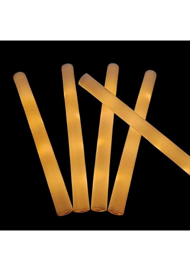 6 Adet Renkli Led Işıklı Çubuklar Rgb Led Işıklı Köpük Çubuk Neşe Tüpü Karanlık Işık Doğum Günü Düğün Parti Malzemeleri Mor