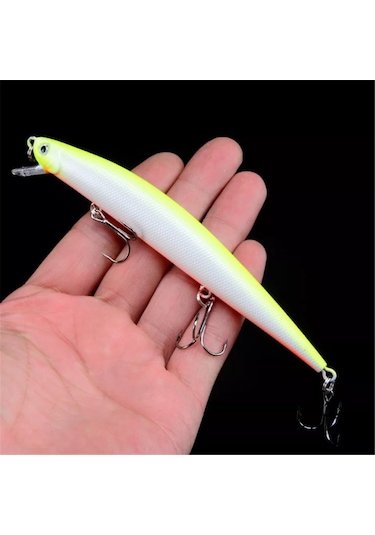 12 G Sahte Yem Lures Rapala Sarı Turna Levrek Lüfer Çinekop
