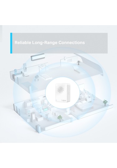 TP-Link Tapo TP-H100 Alarm Özellikli Kablosuz Akıllı Dağıtıcı