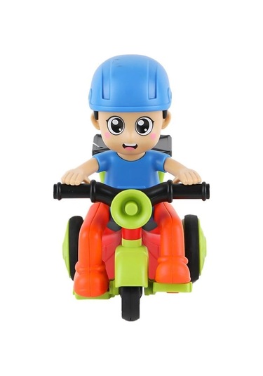 988y Sürtmeli Bisikletli Kurye -can Oyuncak Çok Renkli