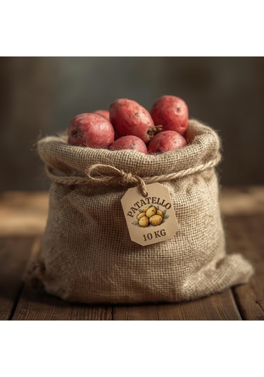 Akdeniz Kırmızı Patates - Kızartmalık/ Yemeklik 10 Kg