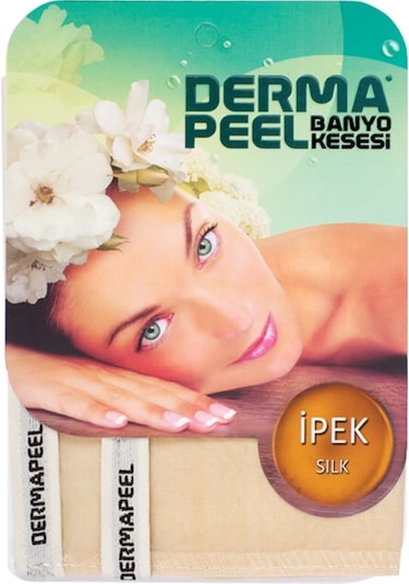 Dermapeel Doğal Ipek Banyo Kesesi