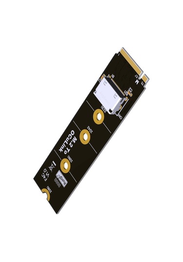 Xurunkeji F4c M.2 Nvme Pcıe 4.0 - Oculink Sff-8612 Adaptörü 2,5 İnç Nvme U.2 Sff 8639 Ssd Pcı-e Ngff Adaptör Kartı