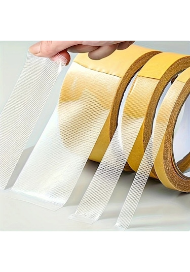 Xuweiwei Güçlü Çift Taraflı Bant 10m 1 2 3 5cm Geniş İç Dış Mekan