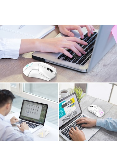 Hxsj T40 2.4 G BT 5.1 Kablosuz Mouse