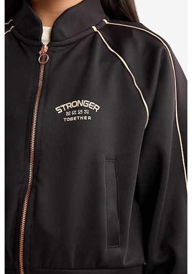 Defacto Kız Çocuk Baskılı Bisiklet Yaka Skuba Dalgıç Kumaş Fermuarlı Hırka F2798a825aubk81 Siyah Defacto Kız Çocuk Baskılı Bisiklet Yaka Skuba Dalgıç Kumaş Fermuarlı Hırka F2798a825aubk81 Siyah