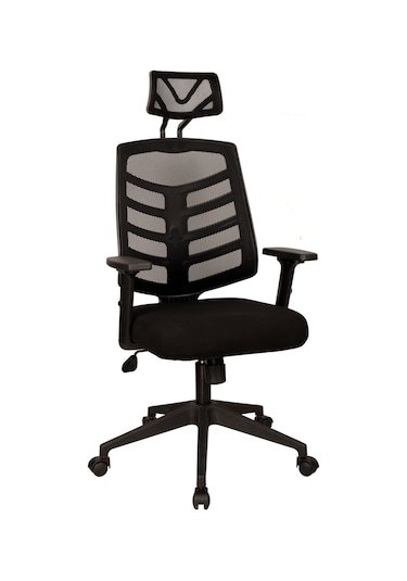 Mobilyakeyfi Bürocci Fileli Müdür Koltuğu - Siyah File - 2350B0541