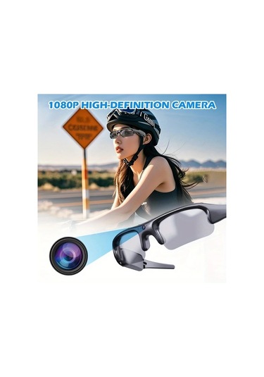 Honeybeeshop Siyah Hd Akıllı Gözlük 32gb Dahili Kamera Video Kayıt Outdoor Spor Bisiklet Gözlüğü