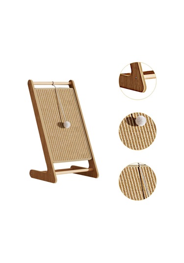 Suntek Kedi Scratcher Interactive Oyuncak Kitty Eğitim Kapalı