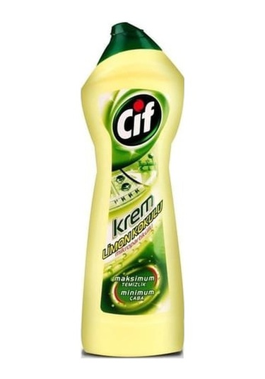 Cif Krem Limon Kokulu 500 Ml X 3 Adet 3'lü Set