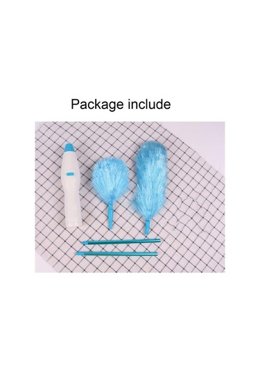 Yys-oı Ayarlanabilir Elektrikli Bahar Süpürge Toz Fırçası Panjur Mobilya Pencere Kitaplık Temizleme Aracı Fırçası