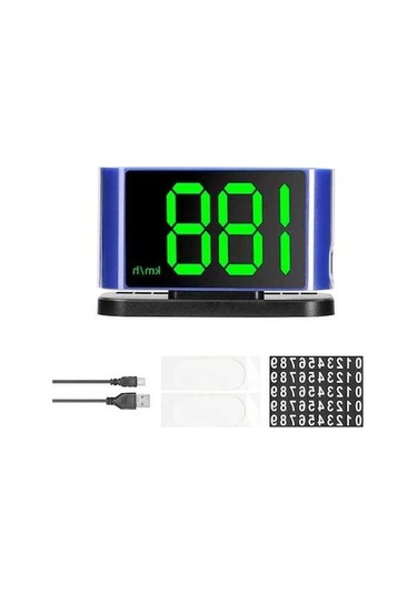 Ulzyvf Xq Telefon Suofeng Pazly Numarası Led Hud Hız Gps, Göstergesi Göstergeli, Görüntüleme Ekran, Büyük Araç - Jk