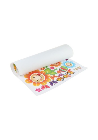 Pazly Yapışkanlı Suntek Sticker Pvc Kendinden Duvar Duvar Çiçek Ma Ahşap