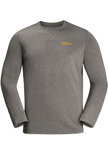 Jack Wolfskin Sky Thermal L/s M Gri Gri