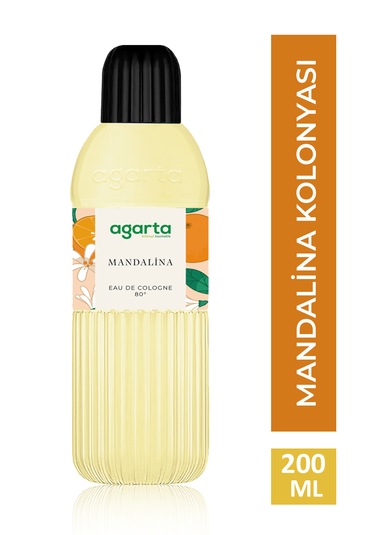 Agarta 80 Derece Mandalina Kolonyası Pet Şişe 200 ML