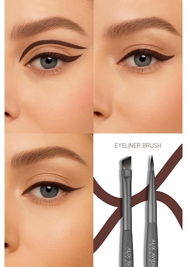 Alix Avien Yüksek Pigmentli Suya Dayanıklı Uzun Süre Kalıcı Mat Jel Eyeliner Intense Gel Liner 02 Deep Mohang