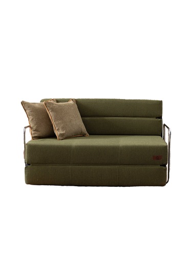 Argimo Balder Çift Kişilik Puf Katlanır Yer Yatağı Yeşil
