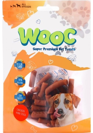 Wooc Tavuklu Mini Çubuk Köpek Ödül Maması 80 G