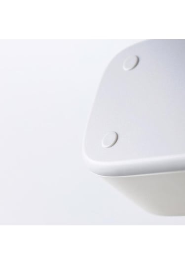 Tongxida Eviyle Çekmece Tipi Çorap Kutusu - Gri Beyaz Diğer