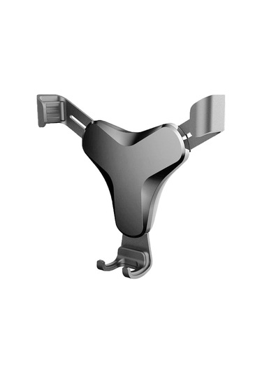 Gümüş Yeni Evrensel Yerçekimi Araba Hava Firar Montaj Braketi Cep Telefon Standı Tutucu Beşik Mobil Aksesuarları