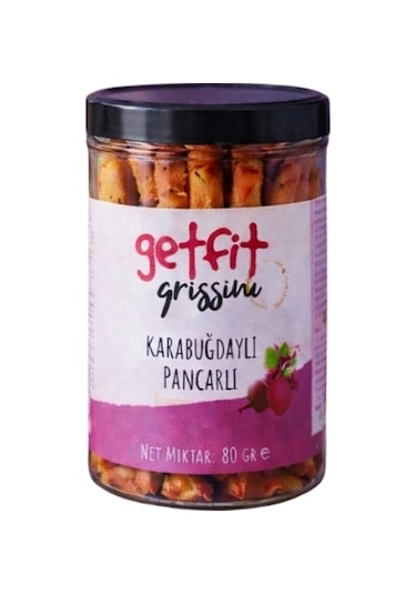 Getfit Karabuğdaylı Pancarlı Grissini 80 Gr
