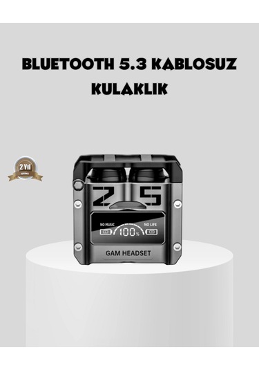 Gürültü Engelleyici Kablosuz Bluetooth Kulaklık Oyun Ve Müzik İçin Profesyonel Ses -