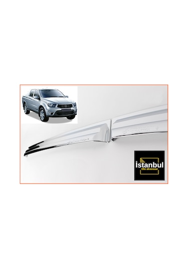 Ssangyong Korando Sport Krom Cam Rüzgarlık Takımı