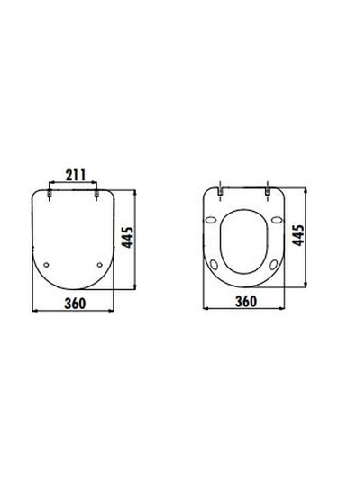 Creavit Duck Yavaş Kapanan Klozet Kapağı (basalt Mat) Kc0903.01.0