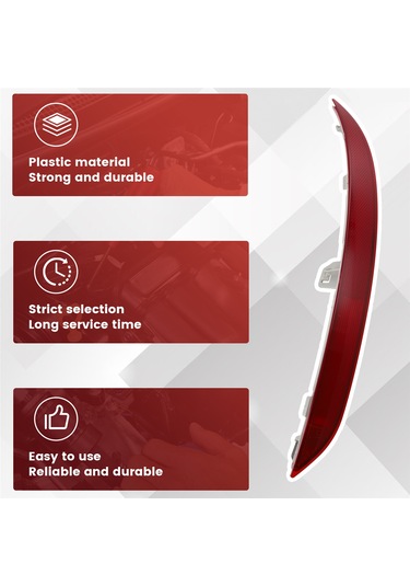 Leasetake Bmw X4 M G02 X4 20dx 20ix 25dx 30dx 30ix Arka Fren Uyarı Lambası İçin Sol Arka Reflektör 63148497423