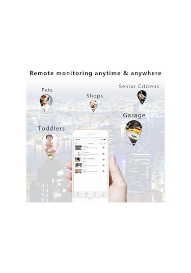 Ximistore9 Kablosuz Hd Güvenlik Kamerası: Gece Görüşü, Hareket Algılama, Sd Kart Depolama, İç-dış Kullanım, Android/ios Uyumlu Diğer