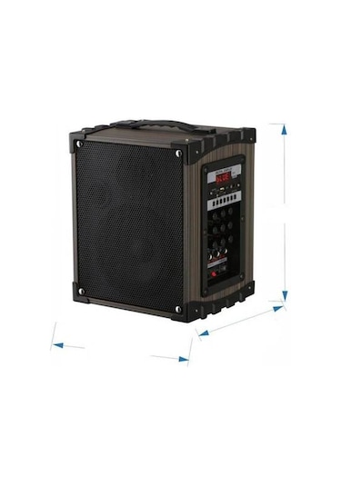 Lt-910 Kablosuz 2 Mikrofonlu Kablosuz Hoparlör