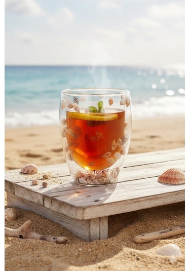 Bambum Molbia - Çift Cidarlı Bardak 350ml Renksiz