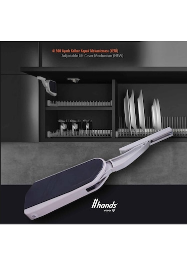 Eymenyapimarket Hands Lift Ayarlı Frenli Kalkar Kapak Makası Piston Hard