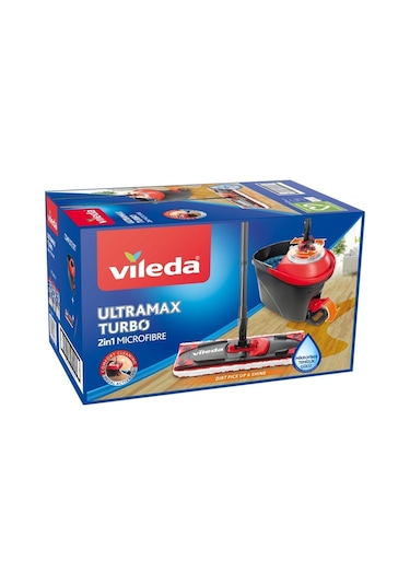 Vileda Ultramax Turbo Pedallı Temizlik Seti