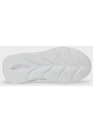 Jump 1976-30002 Anatomik Tabanlı Unisex Çocuk Günlük Sp Siyah Beyaz Beyaz - Siyah