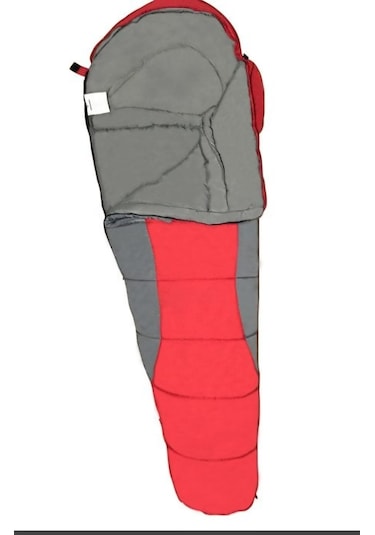 -15 C Su Geçirmeyen Piknik/kamp/tatil Uyku Tulumu Kırmızı