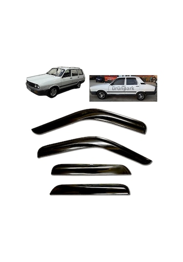 Renault 12 Cam Rüzgarlığı Mugen Tip 4'Lü Set