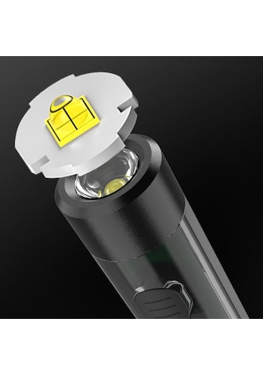 Cbtx Mns1 Mini Taşınabilir El Feneri Açık Acil Düdük Anahtarlık İle Kamp Yürüyüş Meşalesi