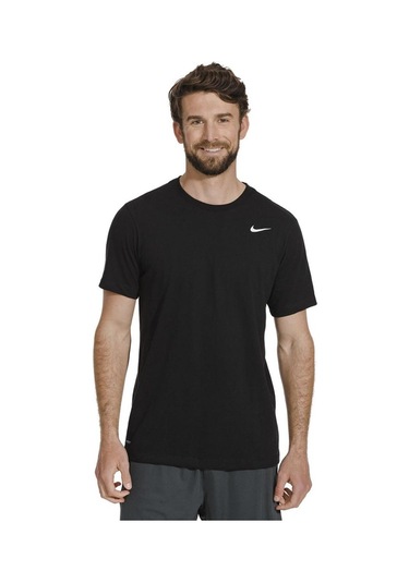 Nike M Nk Df Tee Dfc Crew Solıd Erkek Siyah T-Shirt - Ar6029-010 Siyah