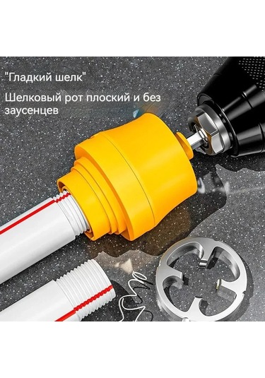 Aubyhe Pvc Boru Rosetleme Aleti Seti - 1/2", 3/4", 1" Boyutlarıyla Keskin Ve Hassas Rosetleme, 6 Parça Tam Zirve Plastik/çelik