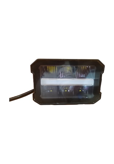 Life Offroad Sis Lambası 11,5 X 8 X 9cm Beyaz-amber Gündüz Ledli 28w 12-80v Adet/ Lass352
