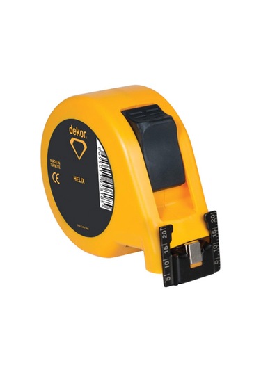 Dekor 819 Helix Mıknatıslı Şerit Metre Uzunluk Ölçme 8 m x 25 mm