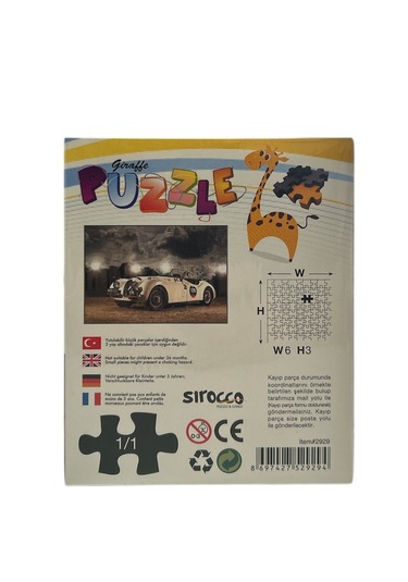 250 Parça Mini Puzzle Eğitici Ve Eğlenceli Zeka Oyunu